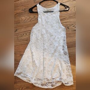 Ginger G white knee length dress size S